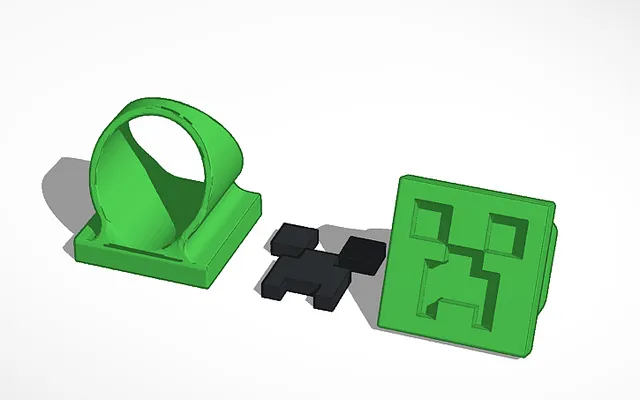 Minecraft Creeper Ring