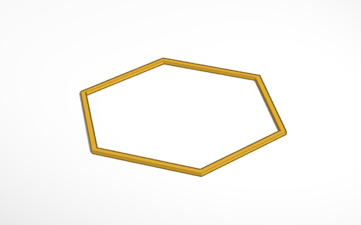 Miniatura 2 do modelo 3D 100Hex Base Model