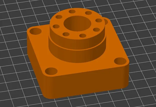 Mounting of the schunk gripper on the KUKA robotic arm