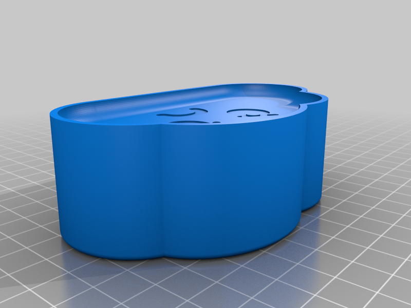 Miniatura 4 do modelo 3D Bath Bomb Mold Cloud
