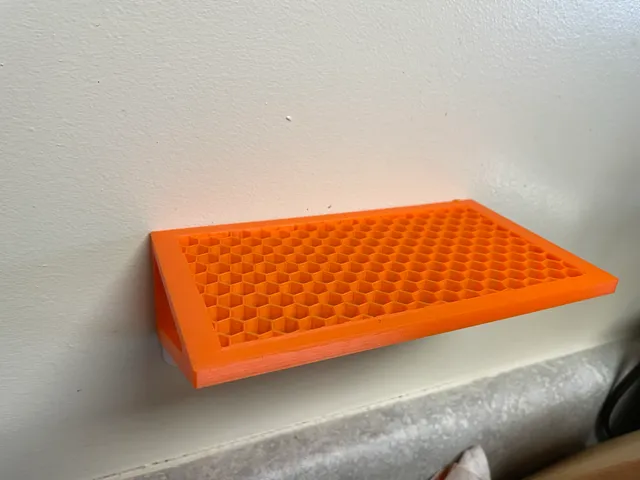 Small Shelf For use with Adhesive Strips