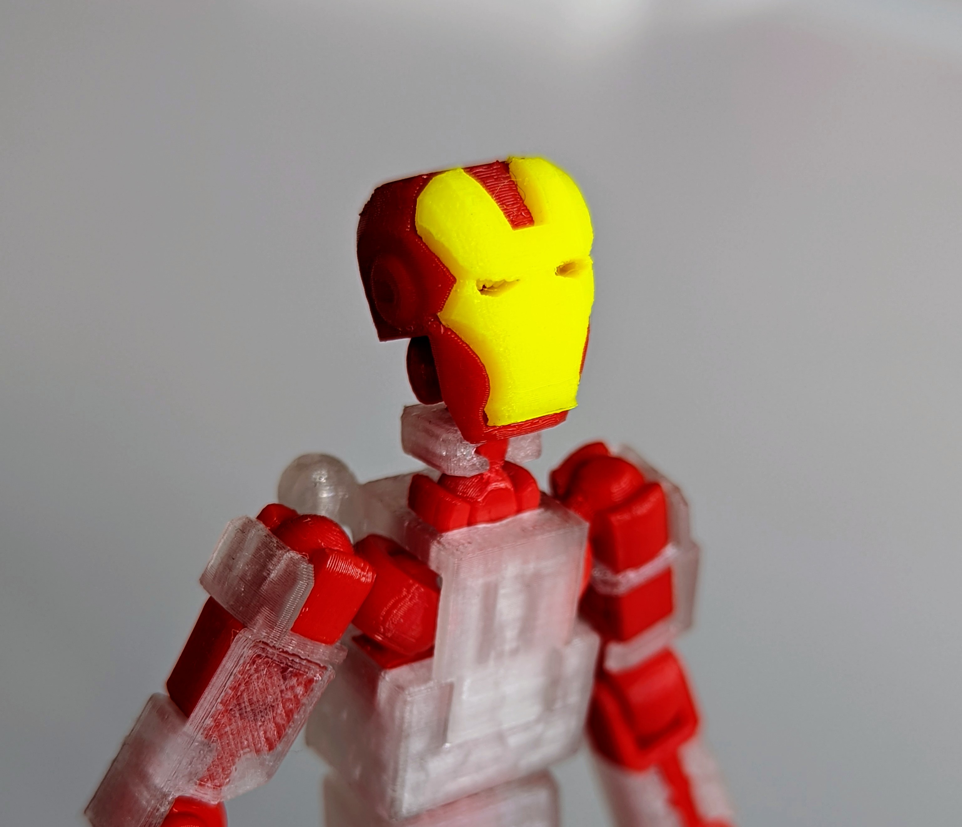 Iron Man style head for Lucky 13 by RxR | Download free STL model ...