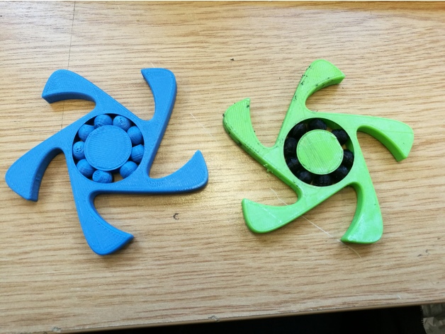 Fully Printable Fidget Spinners