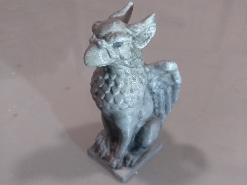 Griffon | Griffin | Gryphon Sculpture (3D Scan, printable)