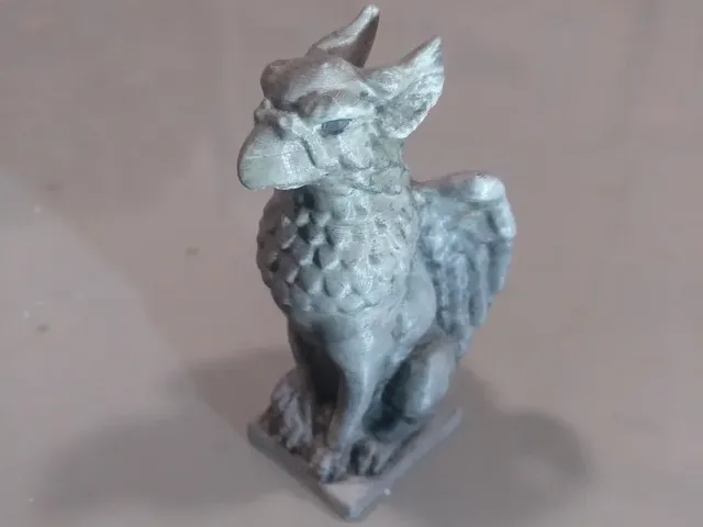 Griffon | Griffin | Gryphon Sculpture (3D Scan, printable)