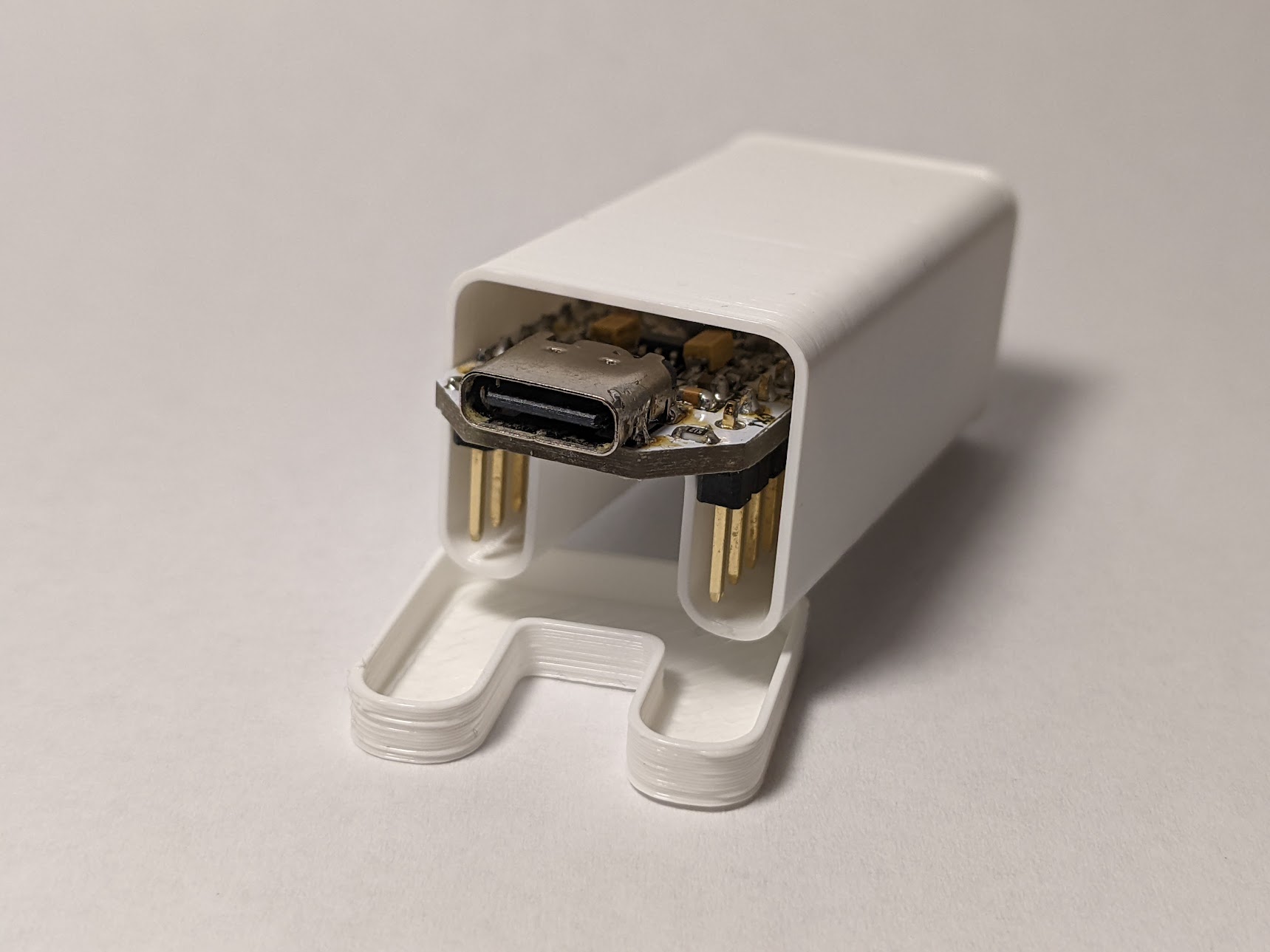 Shipping tube for μcontroller boards