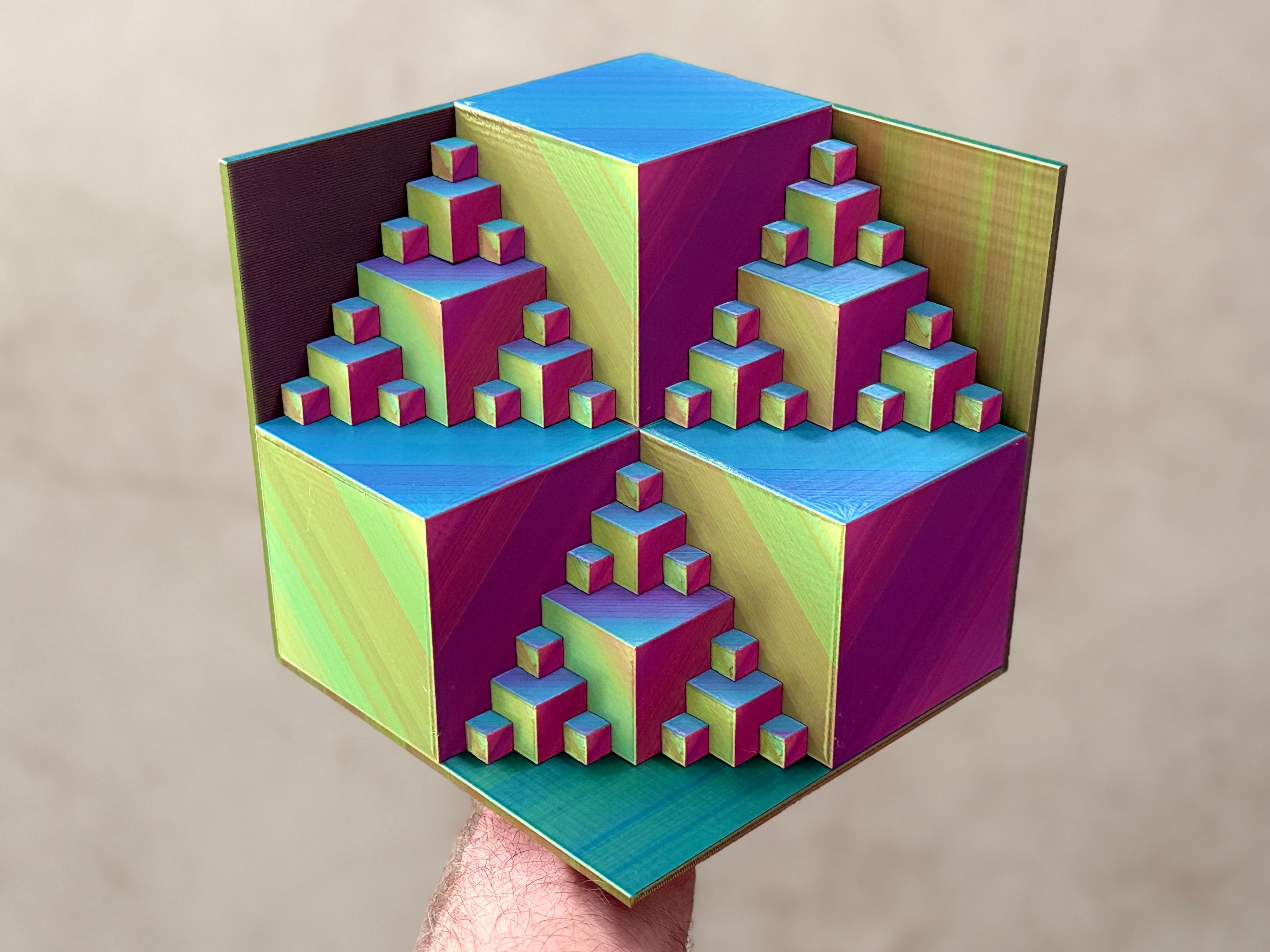 XL Cubic Build Surface + Dual-Purpose Base for Endless Design Blocks 90 Degree System