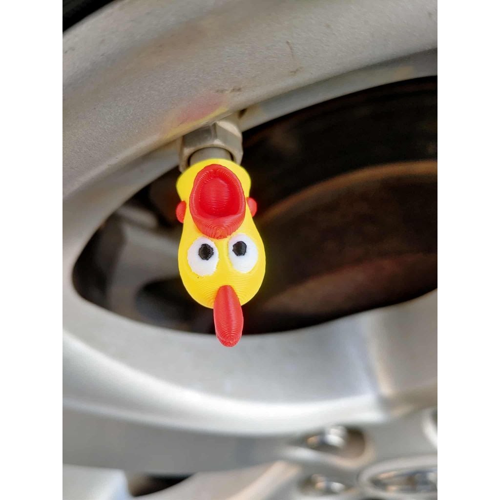 Chicken Valve Cap Schrader