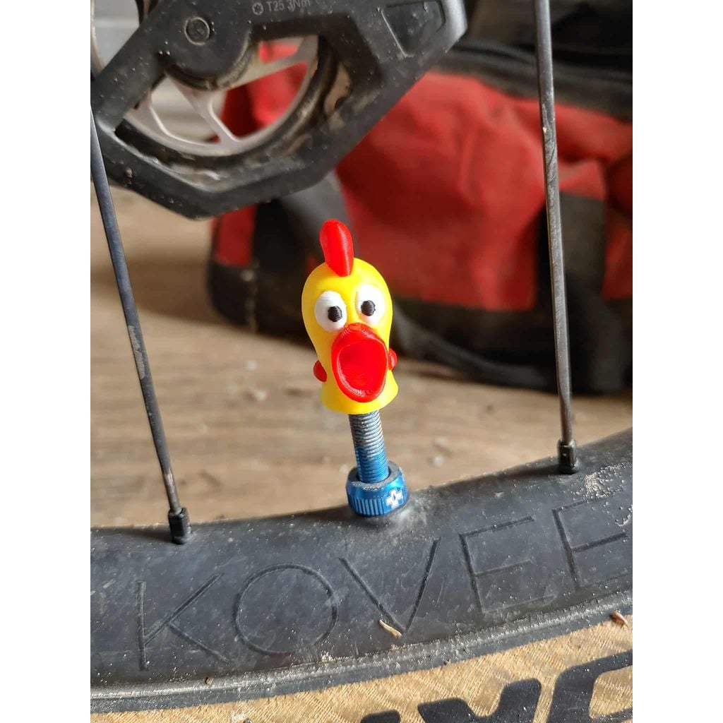Chicken Valve Cap Presta V2