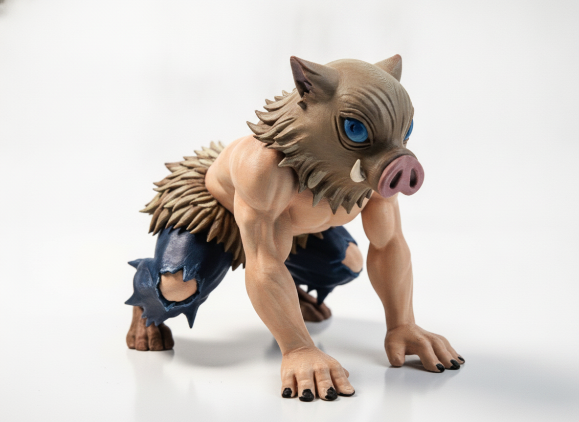 Inosuke Hashibira Beast Stance