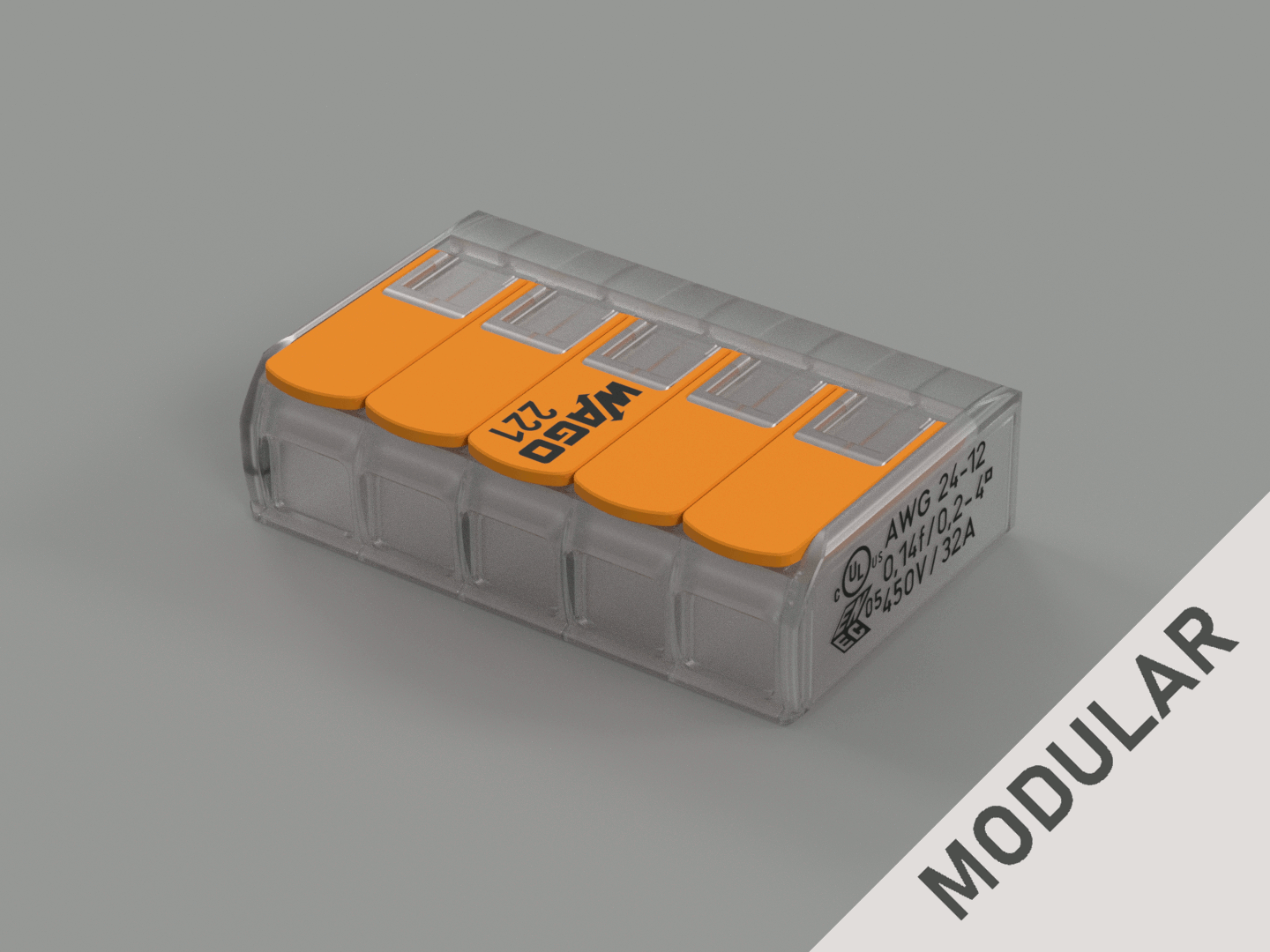 Modular WAGO 221 Storage-Box