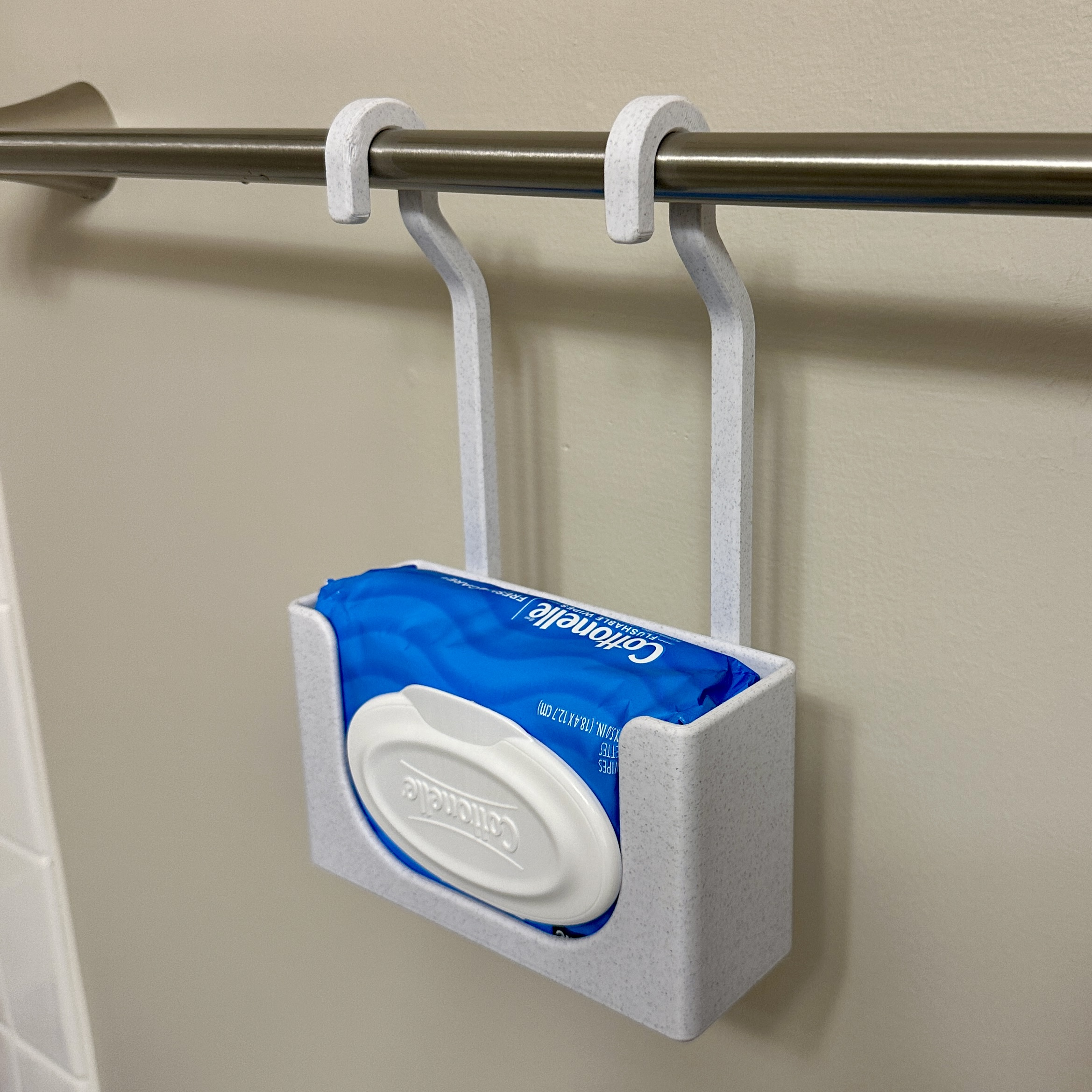 Towel Bar Wet Wipe Holder