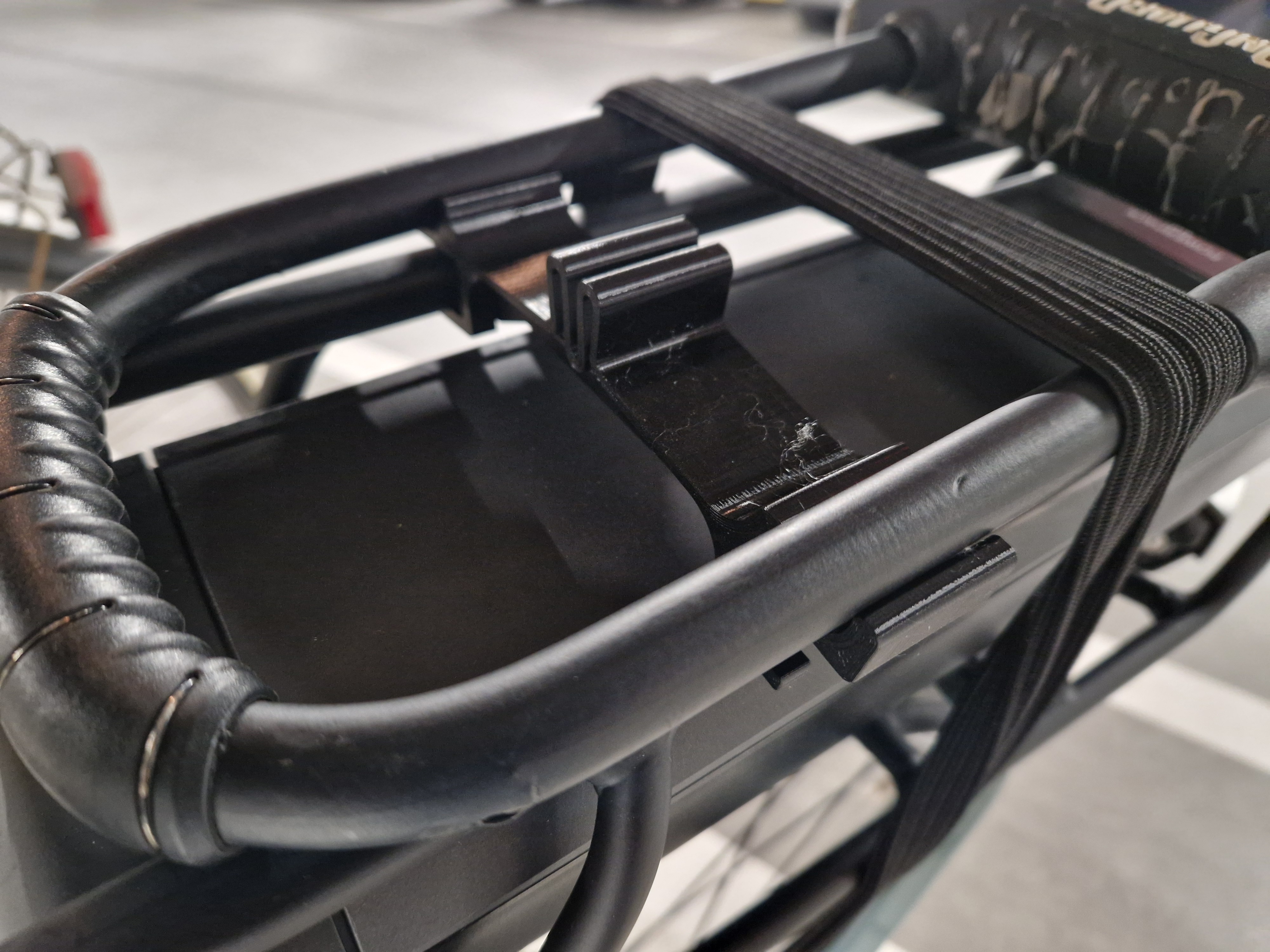 U-lock holder for Gazelle ebike MIK rack
