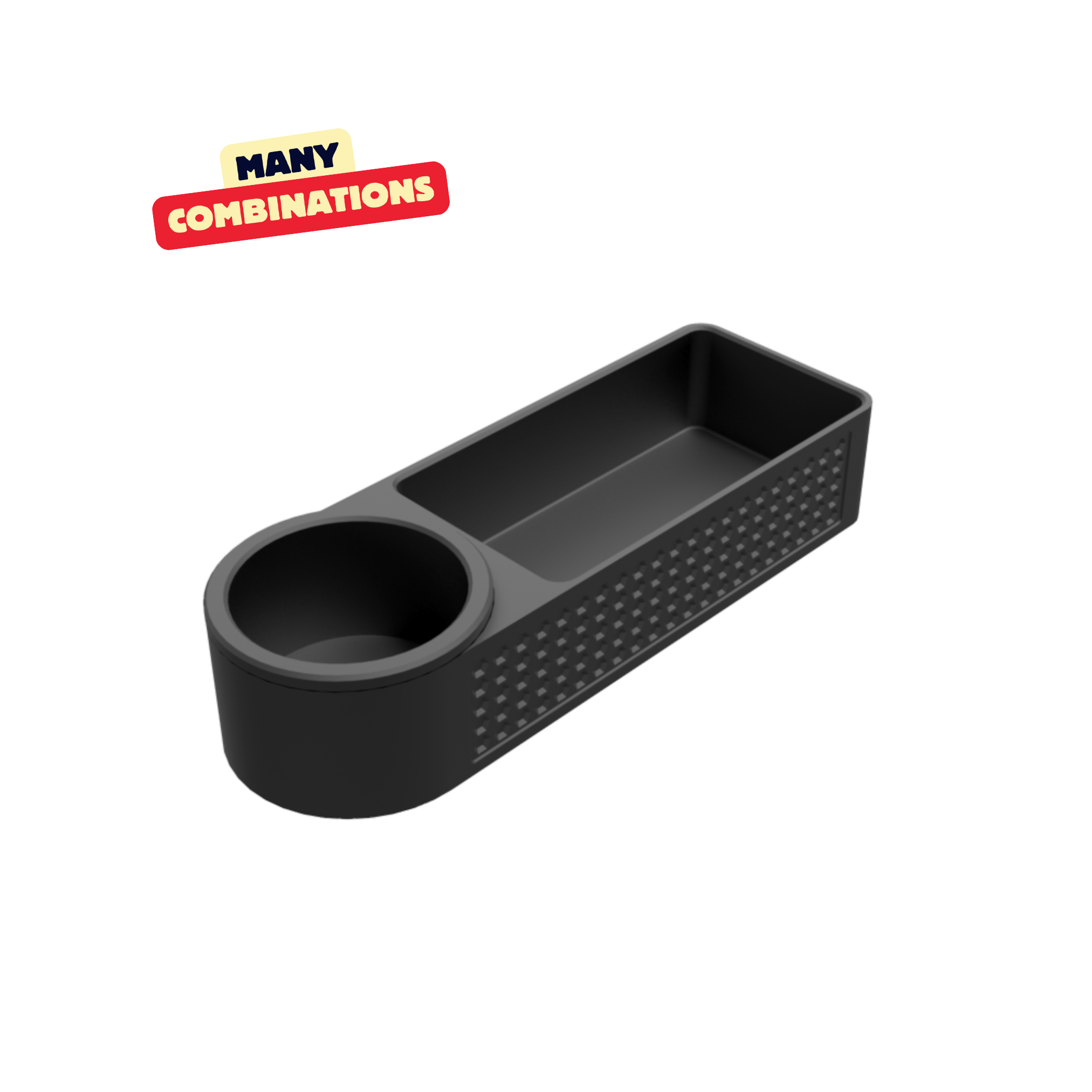 MODULAR MULTIPURPOSE ORGANIZER - ROTATING / MODERN ORGANIZER / DESKORGANIZER / TOOLBOX / CUSTOMIZE — miniatura 14