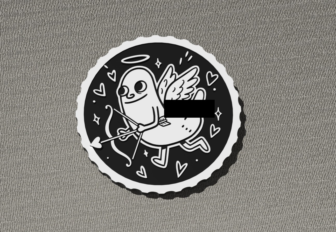 Suspicous Valentines coin