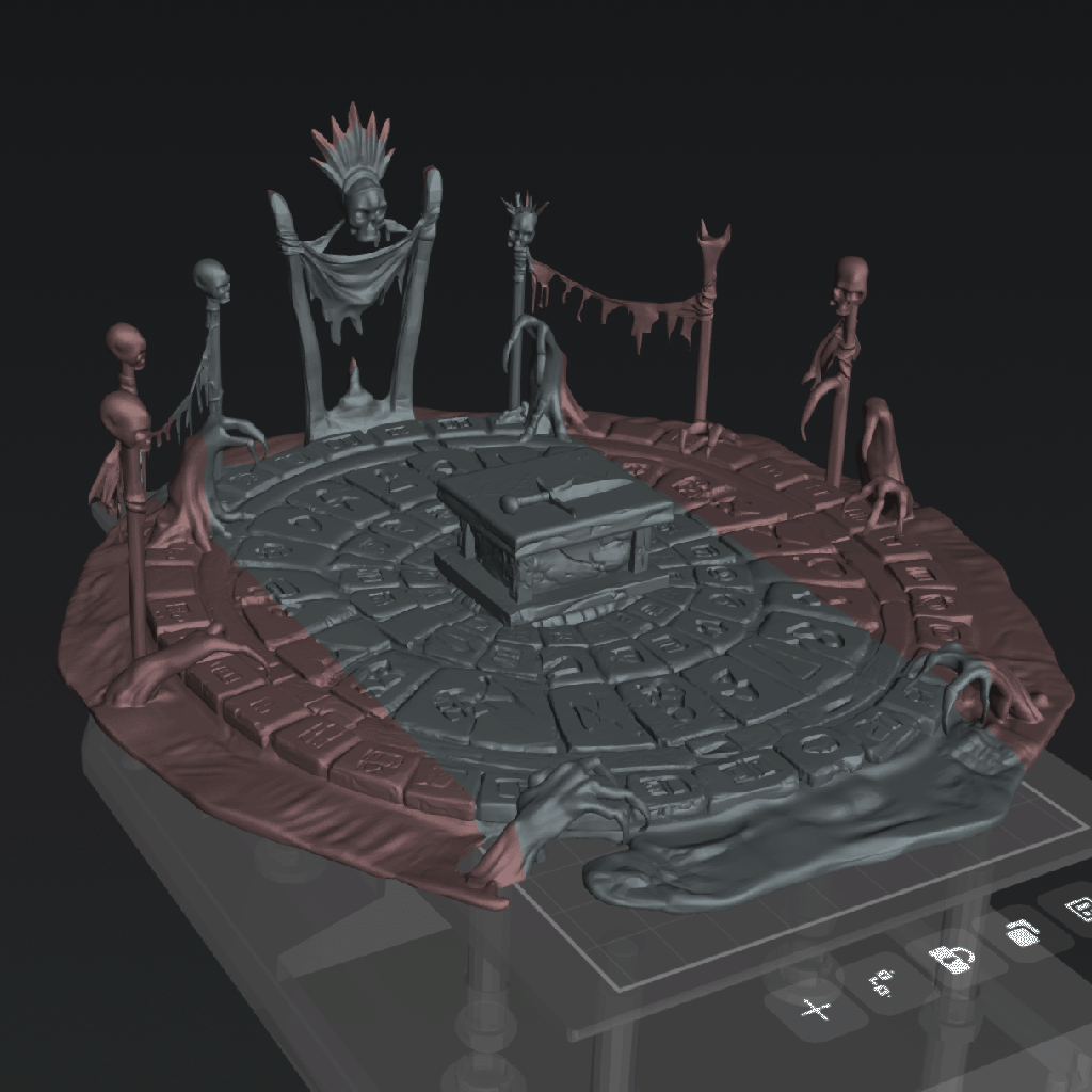 Sacrificial Circle Terrain - The Eightpints The Mire