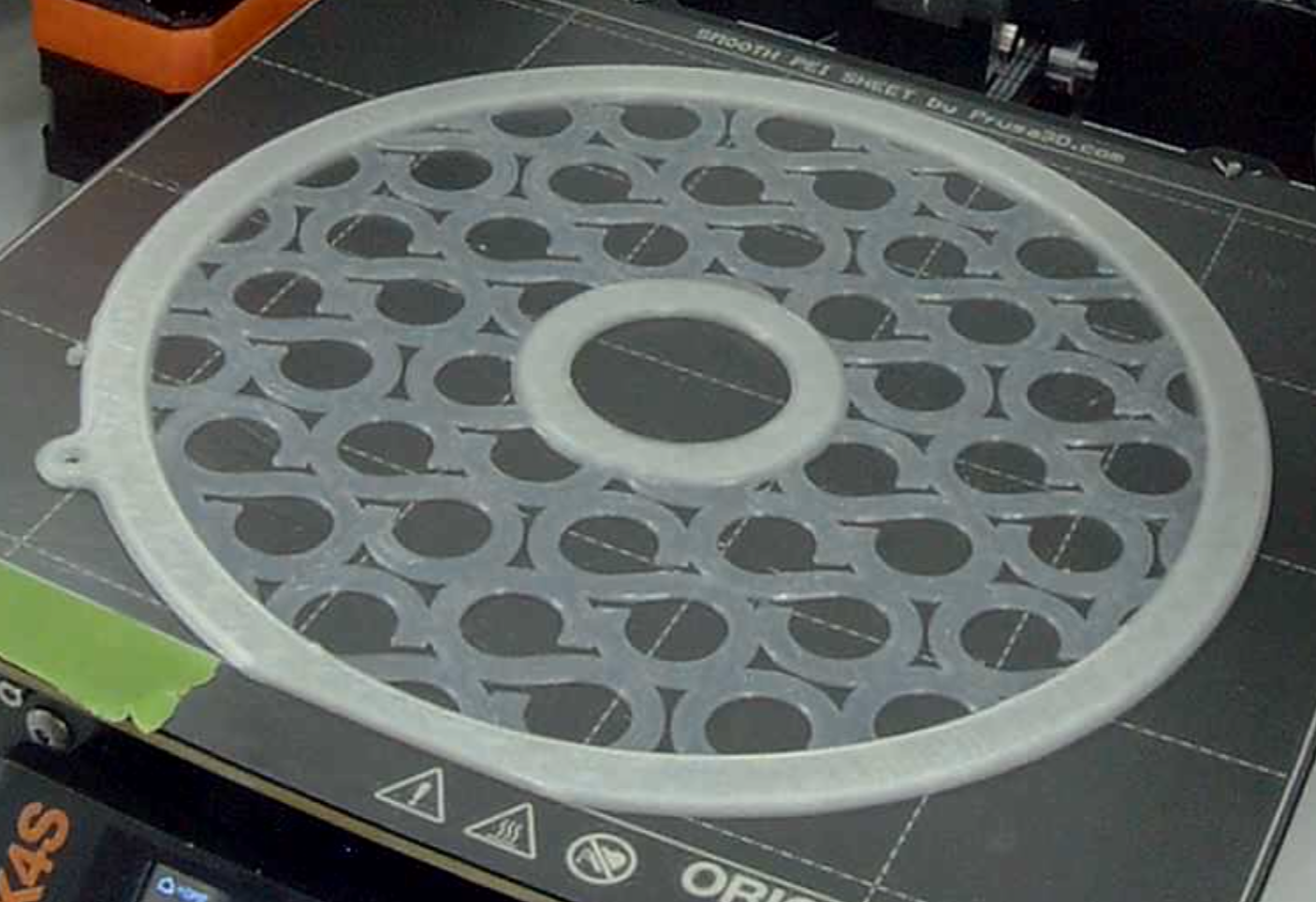 Elegoo Centauri Carbon - Side panel protector - Spool "dragging" With Logo pattern — miniatura 2