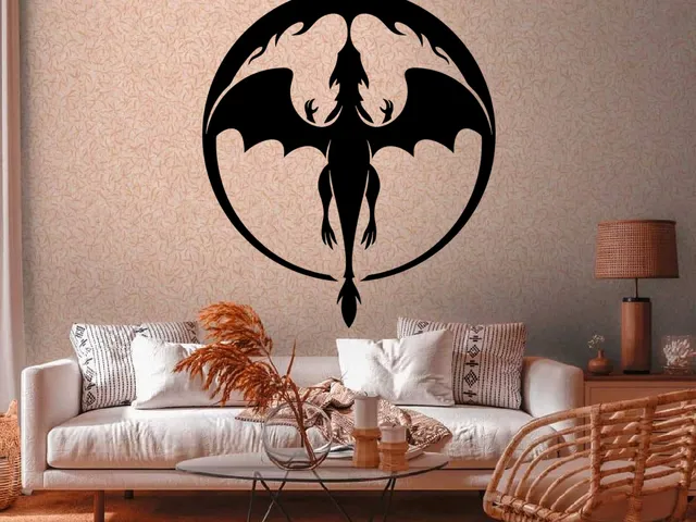 WallArt - Dragon 001
