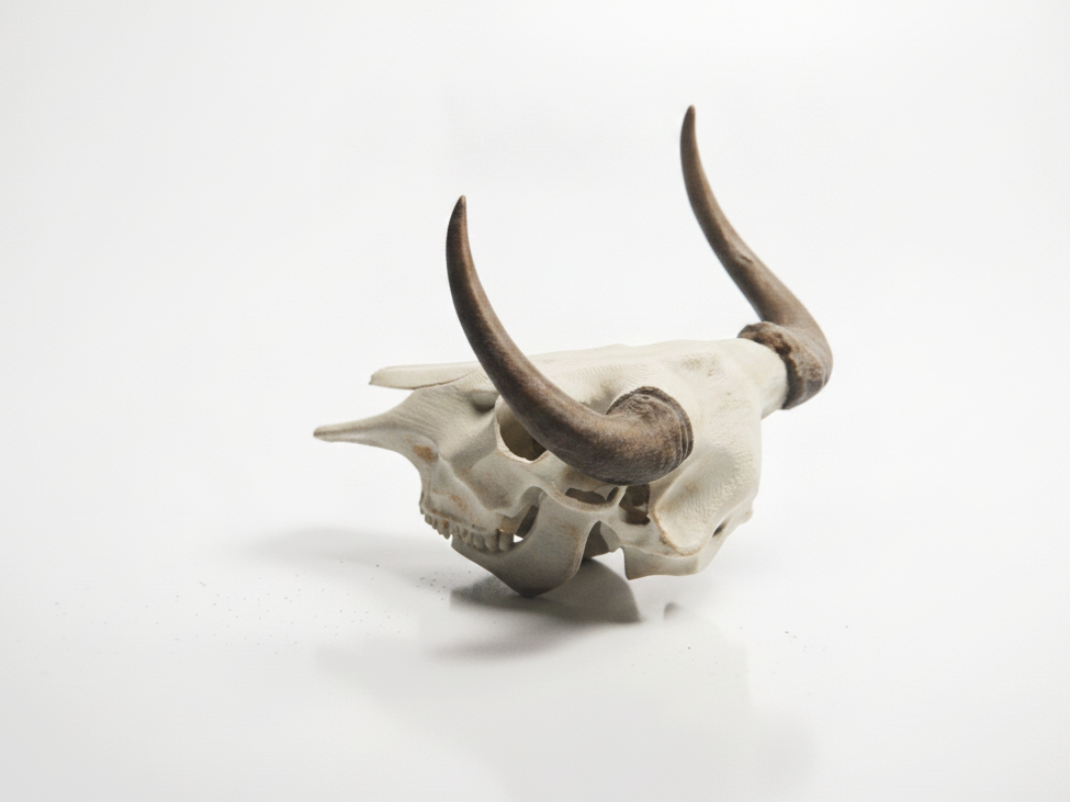 Minotaur Skull Fantasy Sculpture 3D Printable