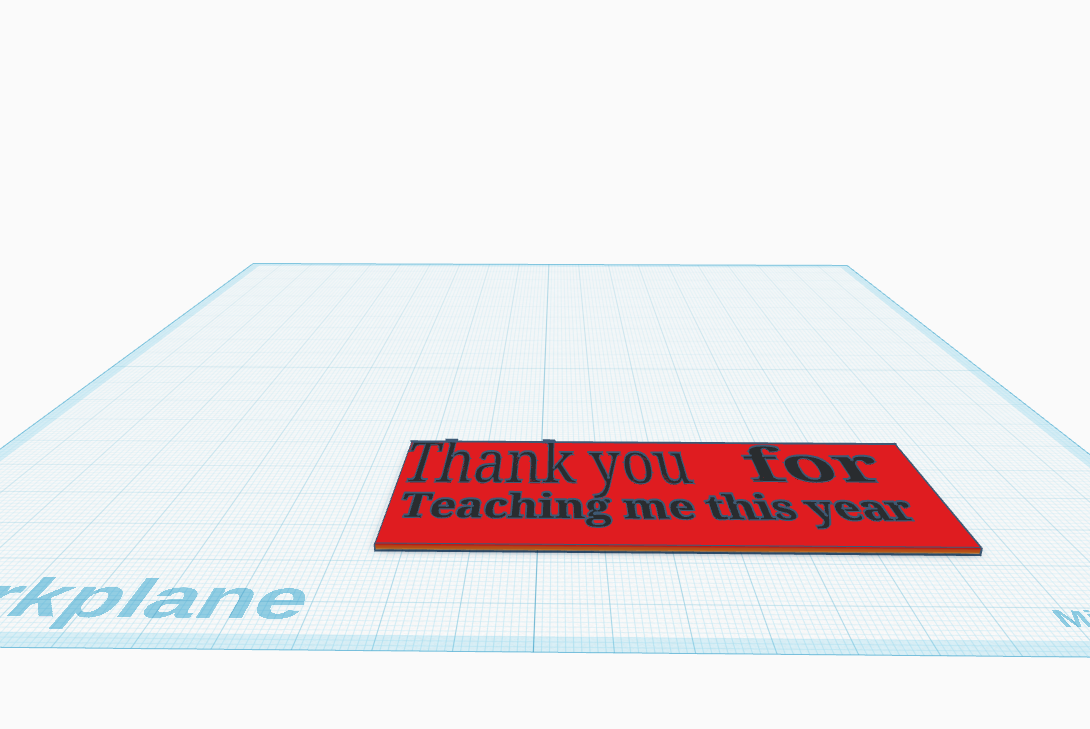 End of year gift
