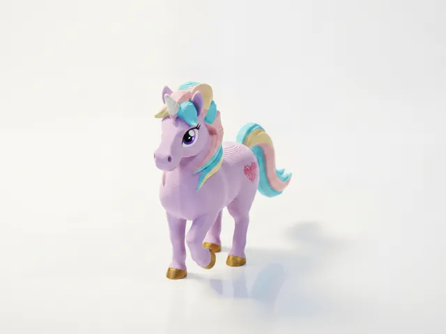 Pony Figurine Animal Collectible 3D Printable