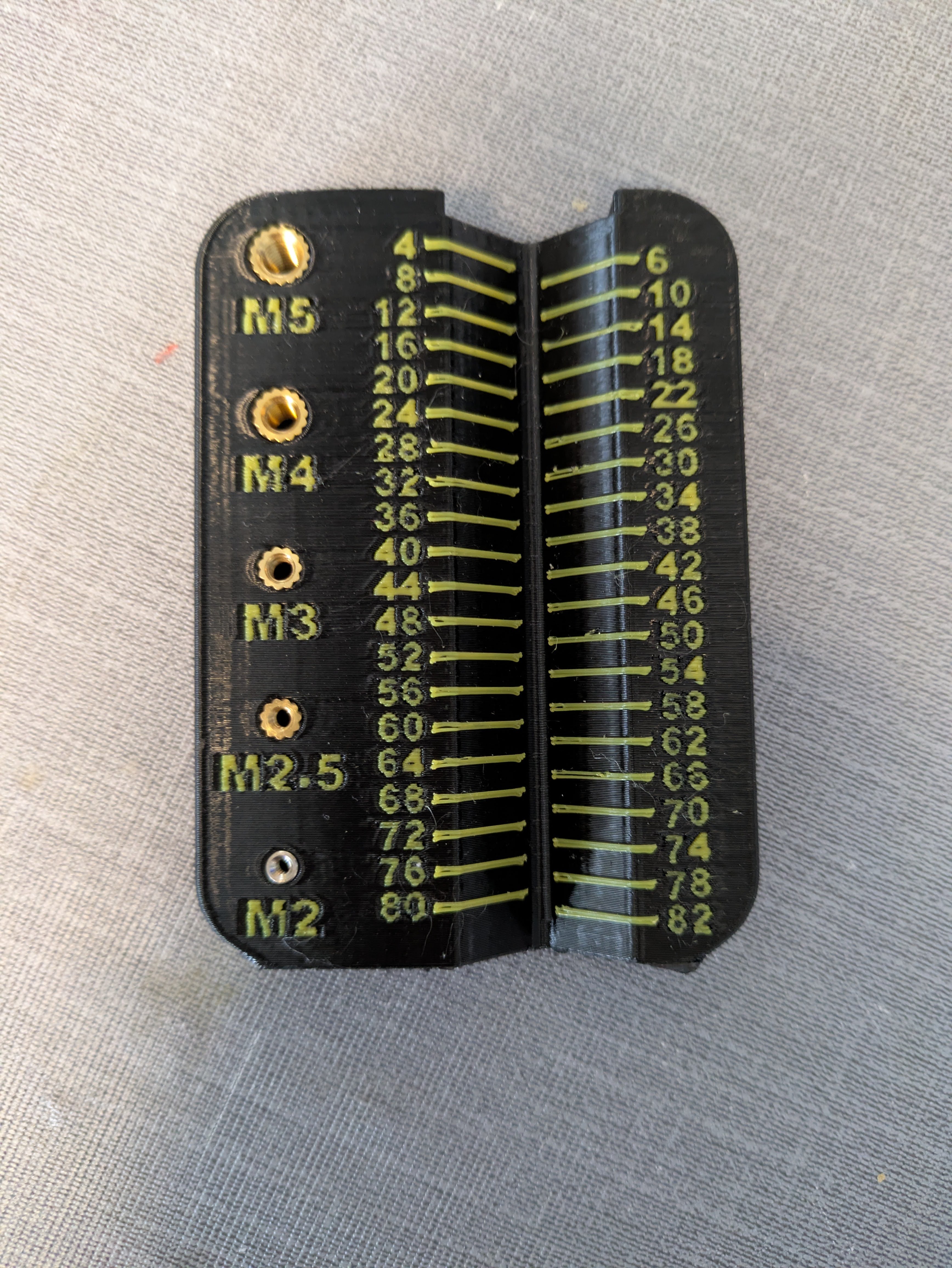 Metric Screw Measuring Tool