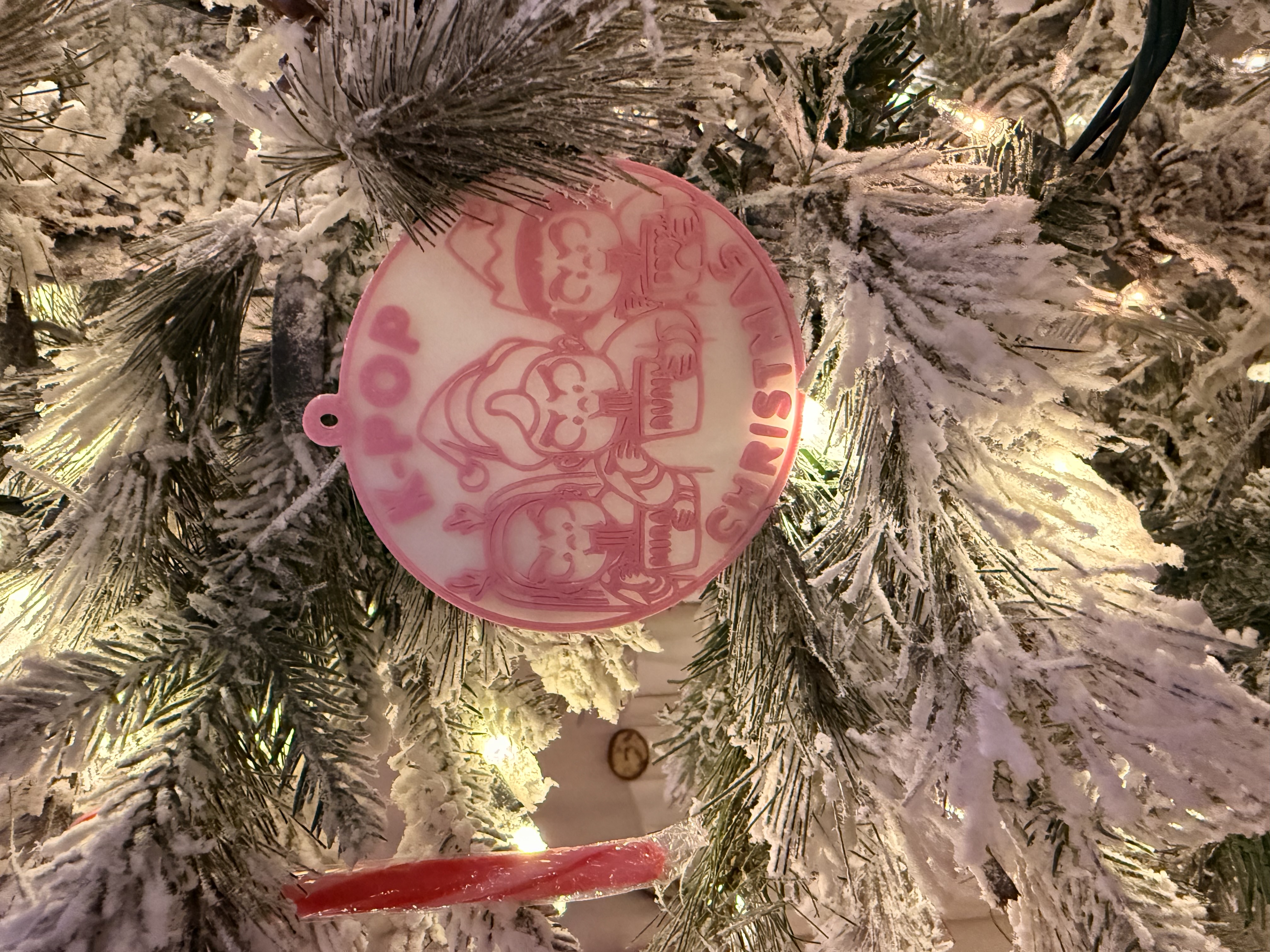 K-Pop Demon Hunters Christmas Ornament