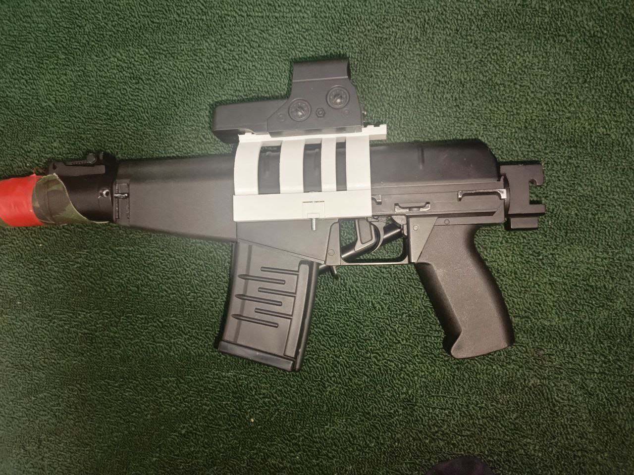 side bracket with a viver bar for as val