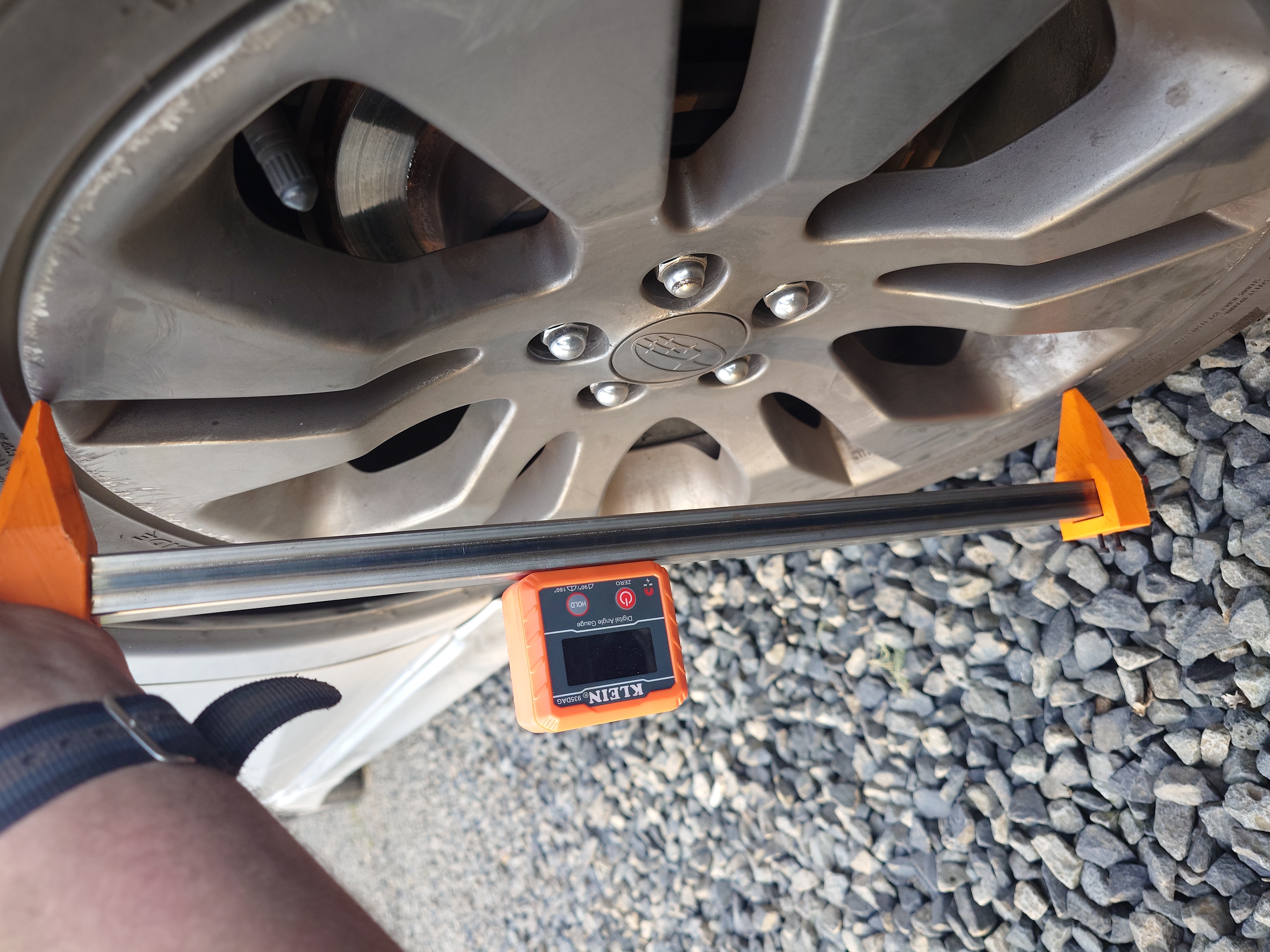 Camber Gauge Offset For 3/4" Square Tubing