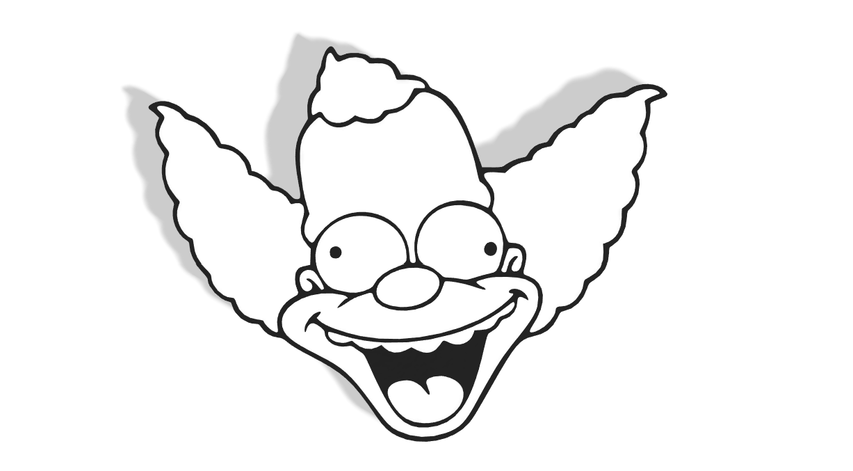Krusty the Clown The Simpsons Decor