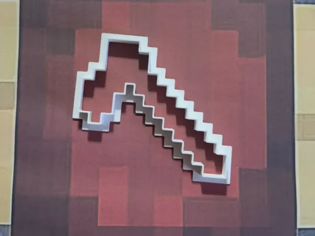 Minecraft Hoe Cookie Cutter