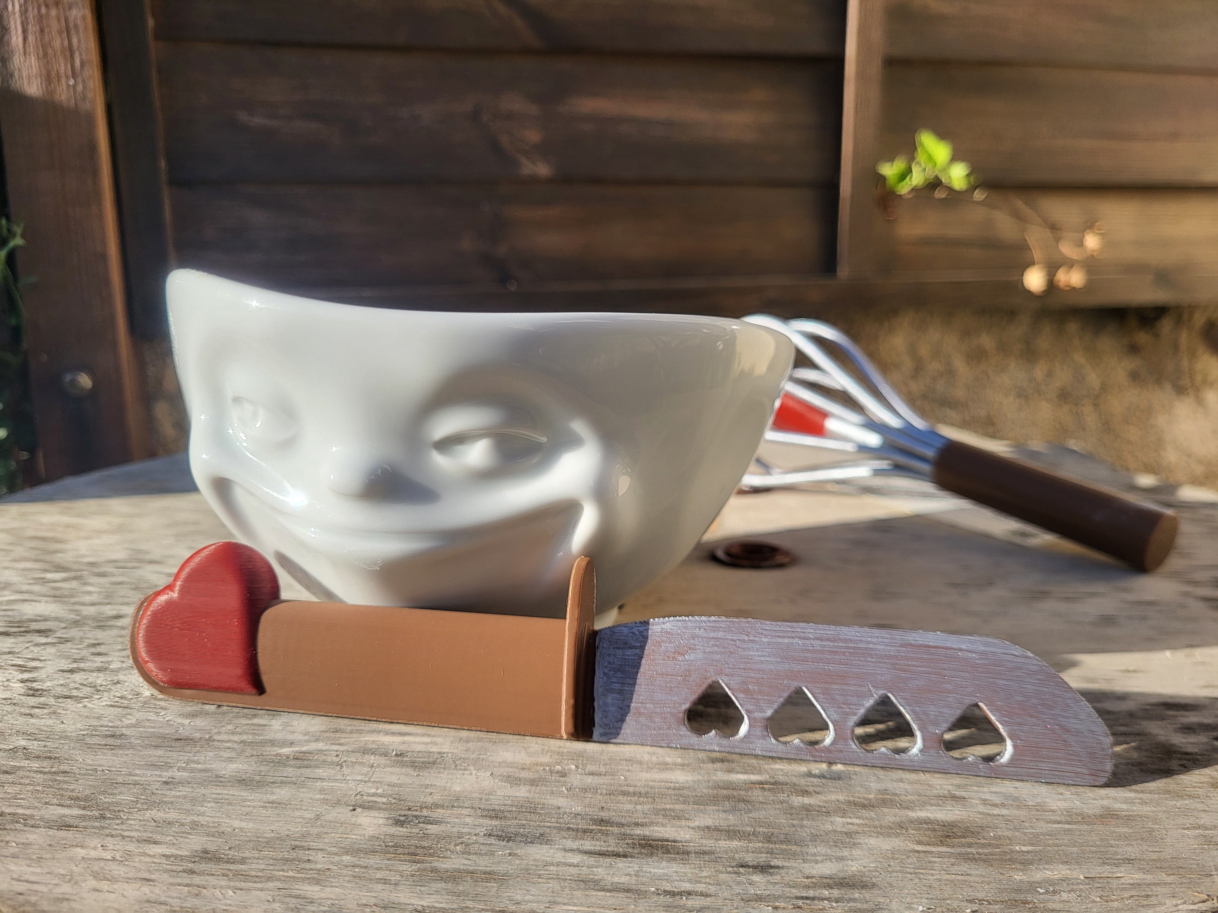 Kids set of whip and knife