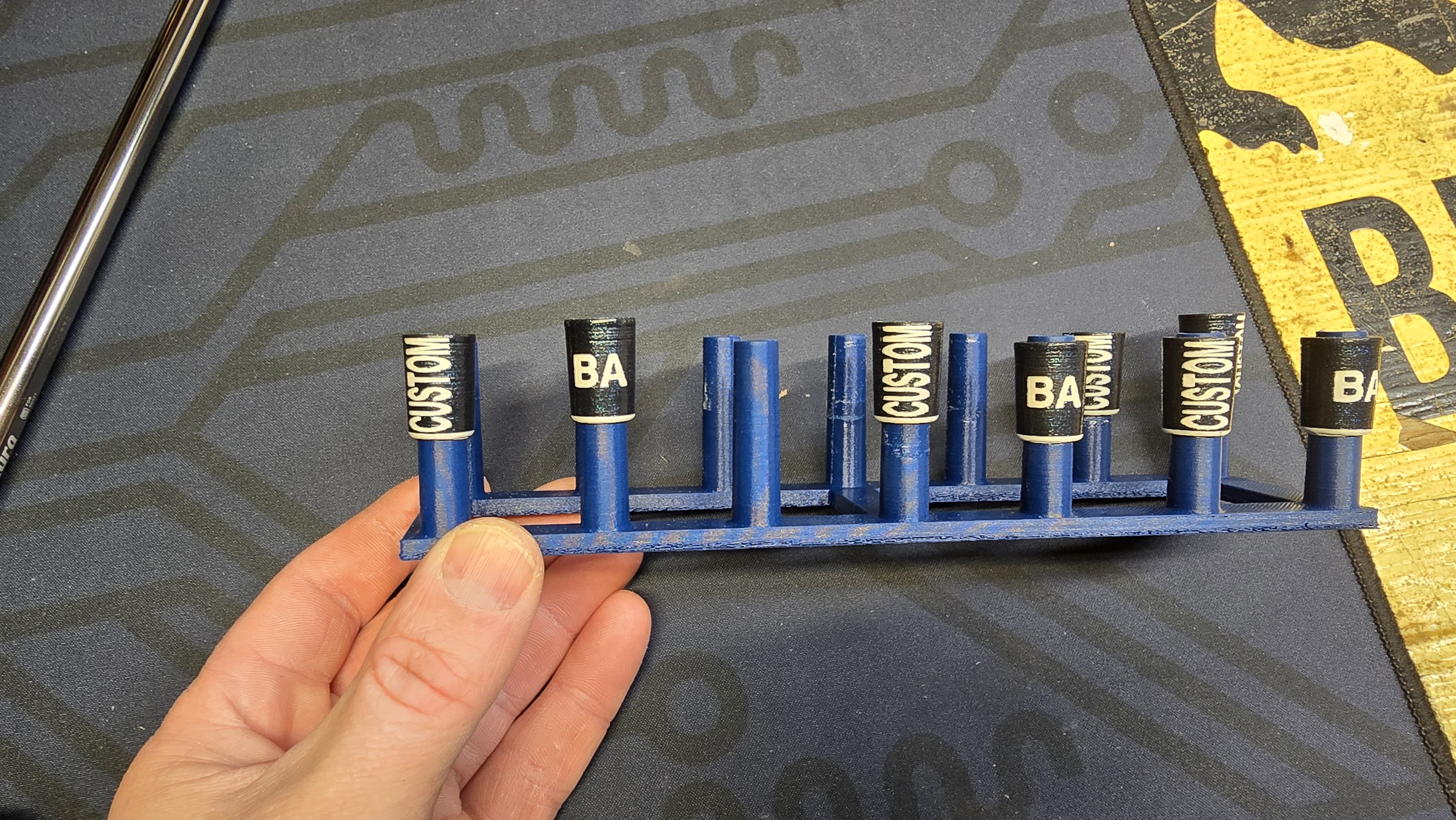 Golf Ferrule Vapor Smoothing Jig – 14‑Slot