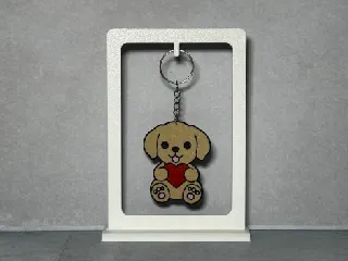 Dog - keychain