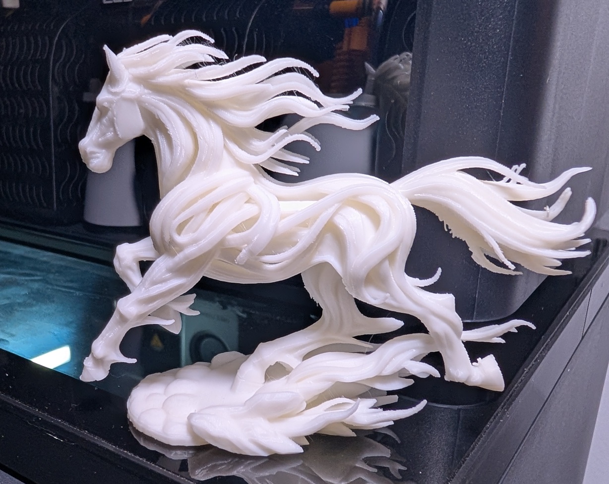 Ethereal horse