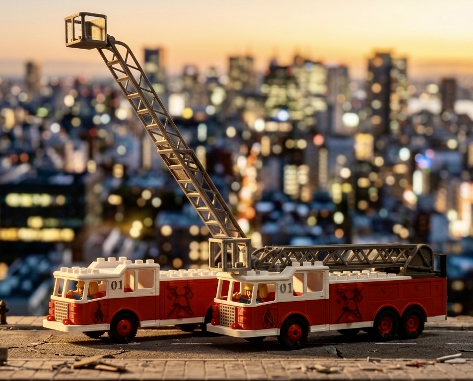 LEGO DUPLO compatible Fire Truck