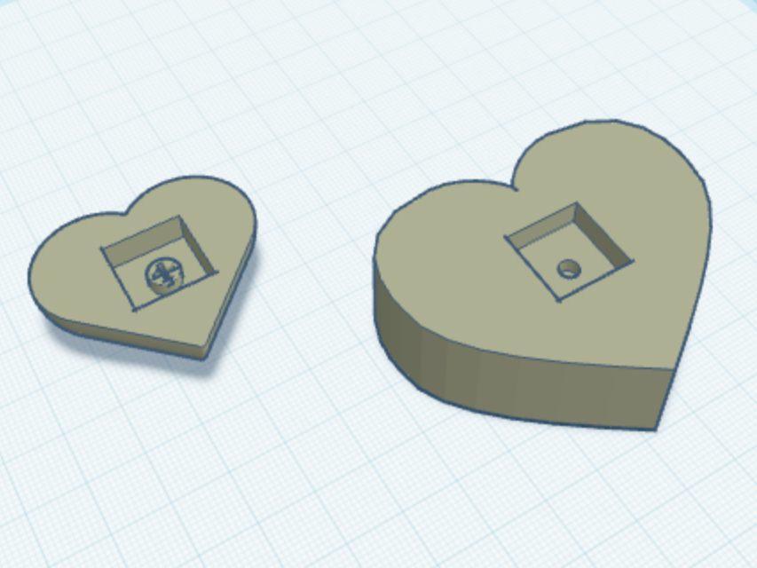 Miniatura 3 do modelo 3D Mini heart clicker!