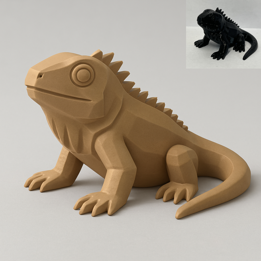 Iguana Sculpture