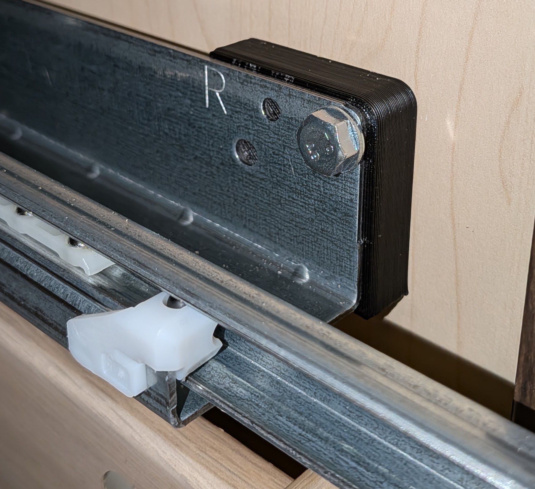 Ikea old Pax Komplement drawer rail adapter spacer