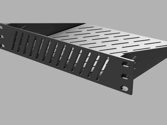 10" Homelab Rack Shelf with Closed Front