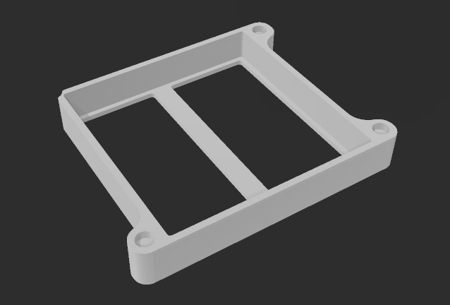 Elegoo Centauri Carbon HEPA Filter 3D model thumbnail