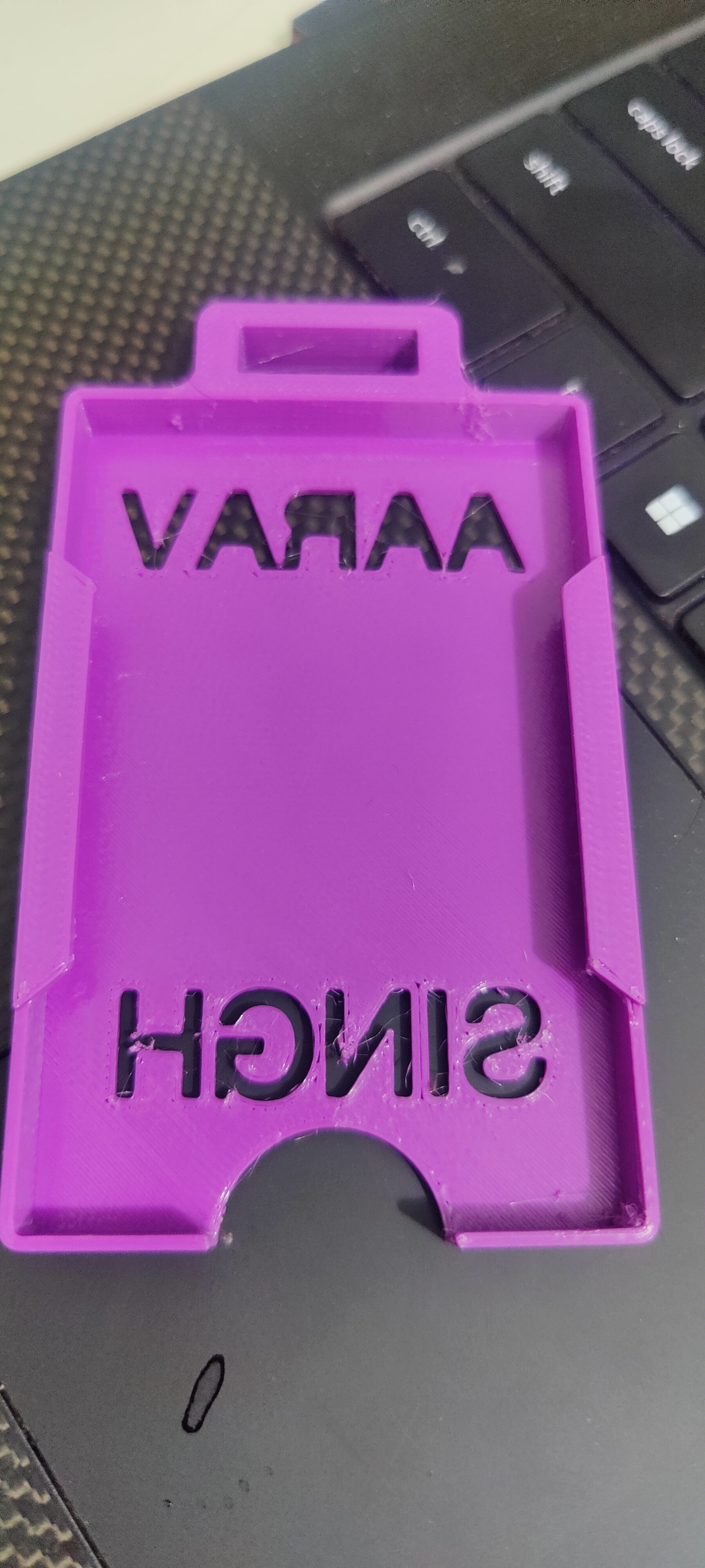 DPS school ID card holder