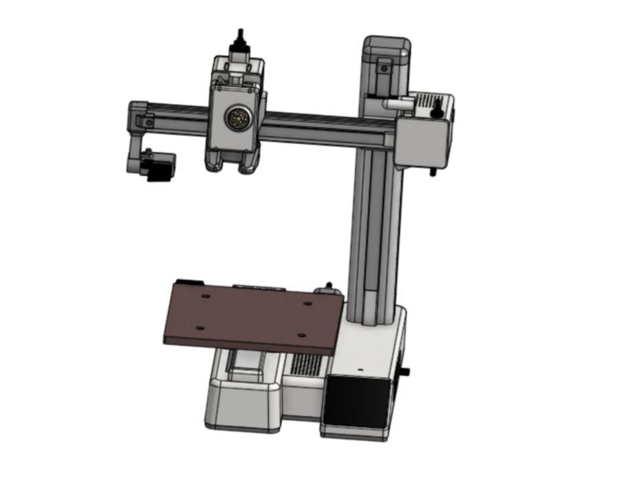 Bambu A1 Mini CAD Reference Model