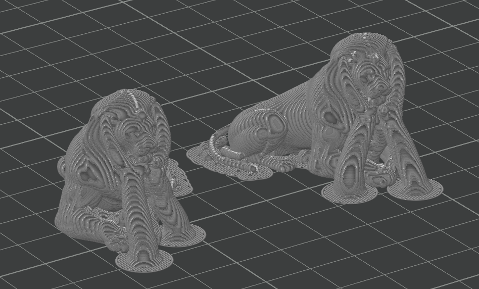 Sphinx Statues