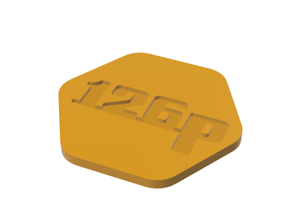 126p drink coaster