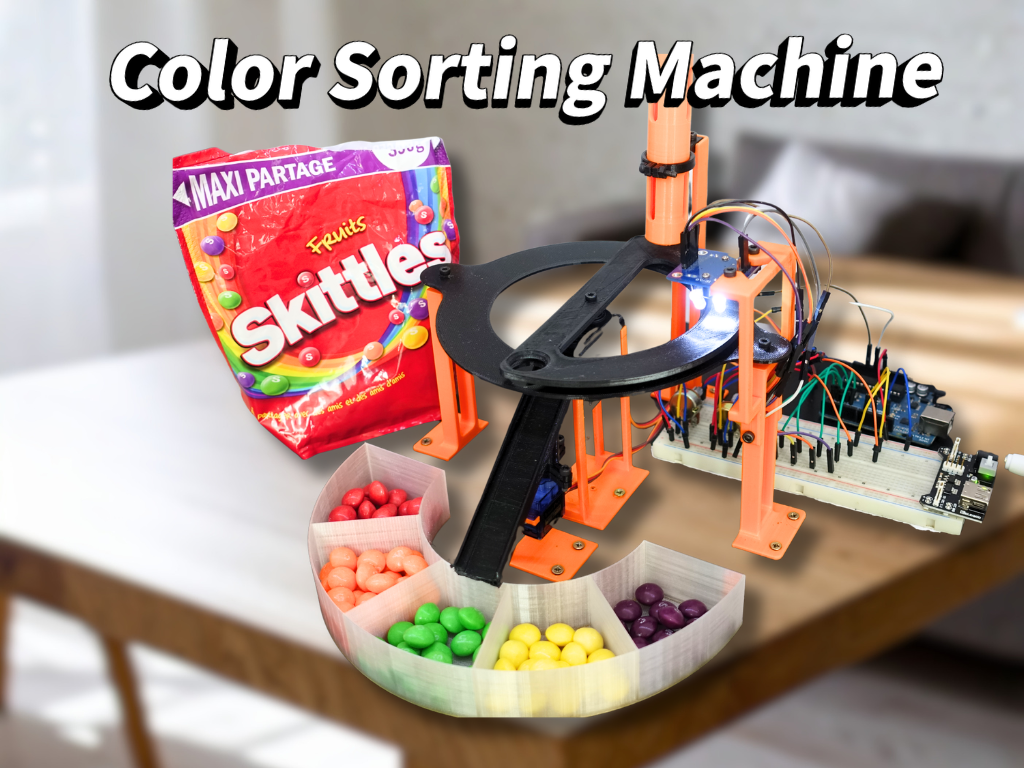 Color Sorting Machine | Arduino Controlled
