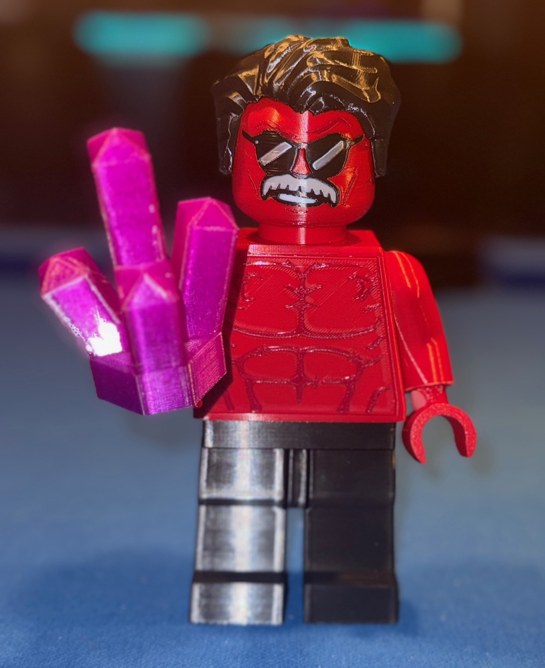 Avengers Red Hulk Brick MegaFigure (5:1 Scale)
