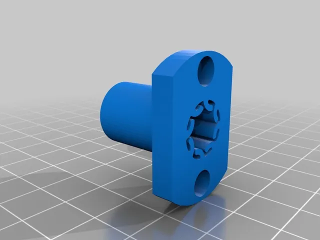 LMH8UU Oval-Flanged 8mm Bushing