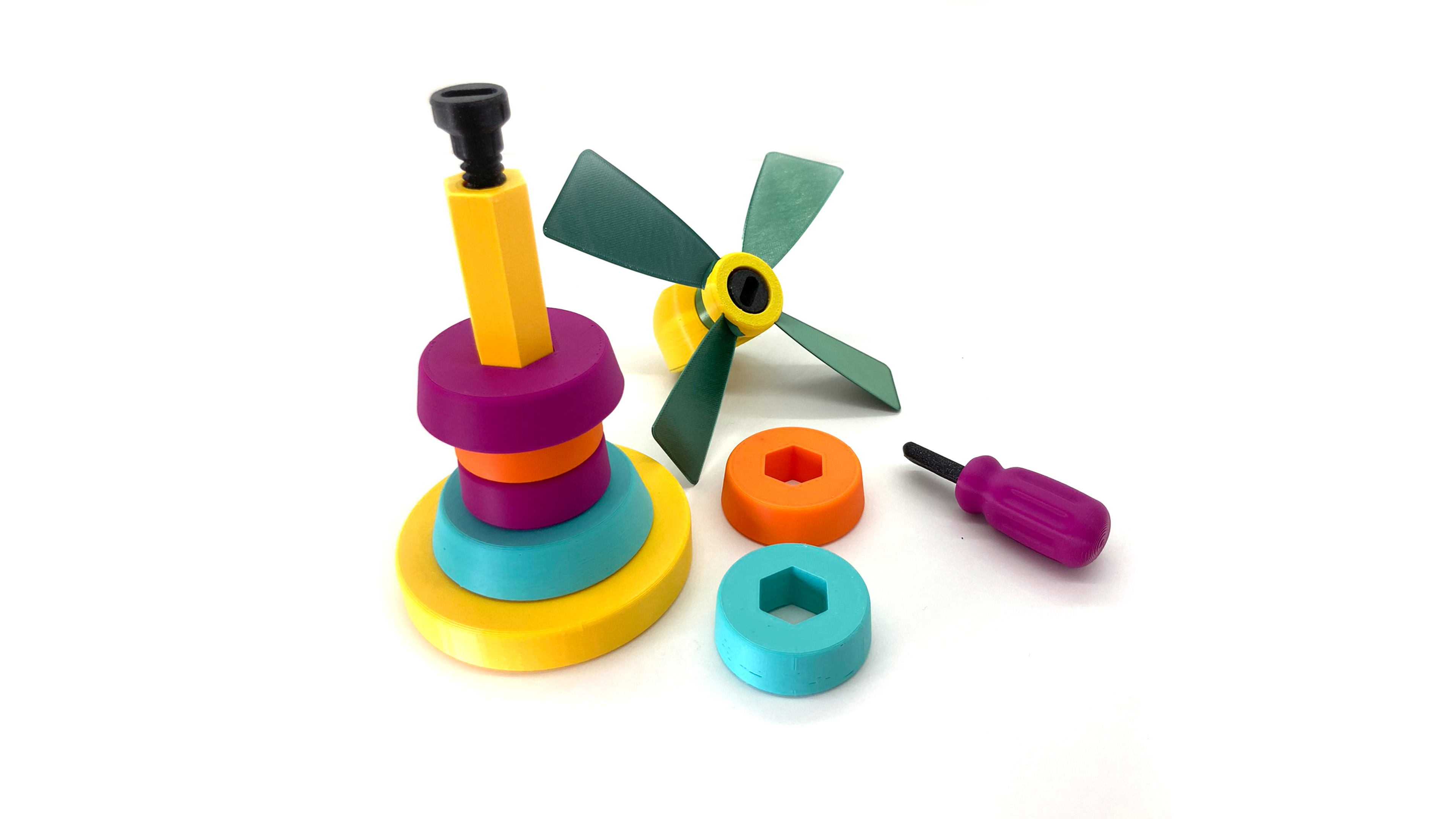 Miniatura 5 do modelo 3D 3d printed Assembly Windmill