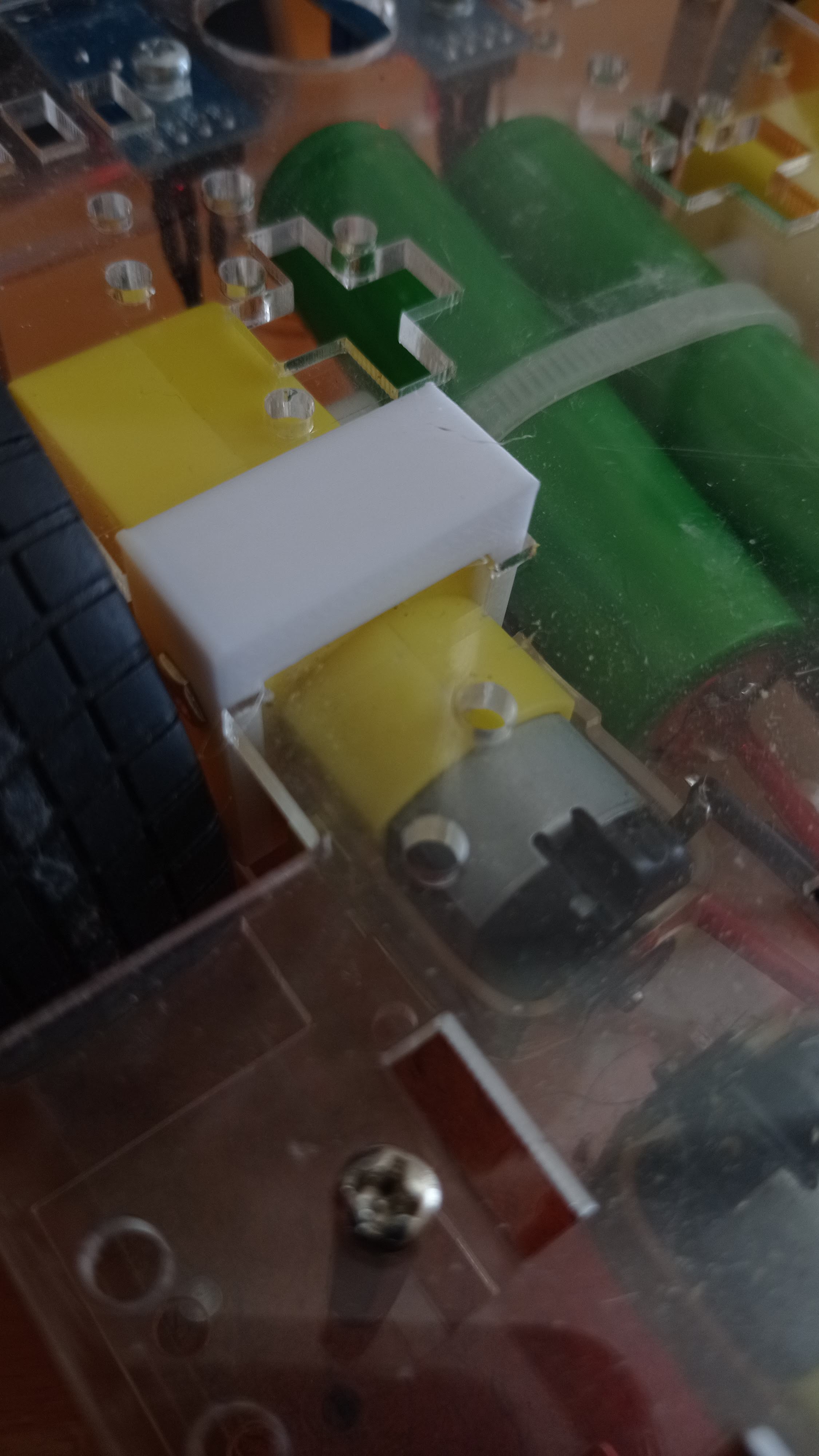 Motor holder for smart robot car